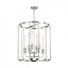Hudson Valley Orange 9722-PN - 8 LIGHT PENDANT