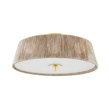 Hudson Valley Orange CB9518-AGB - GEORGE Semi Flush